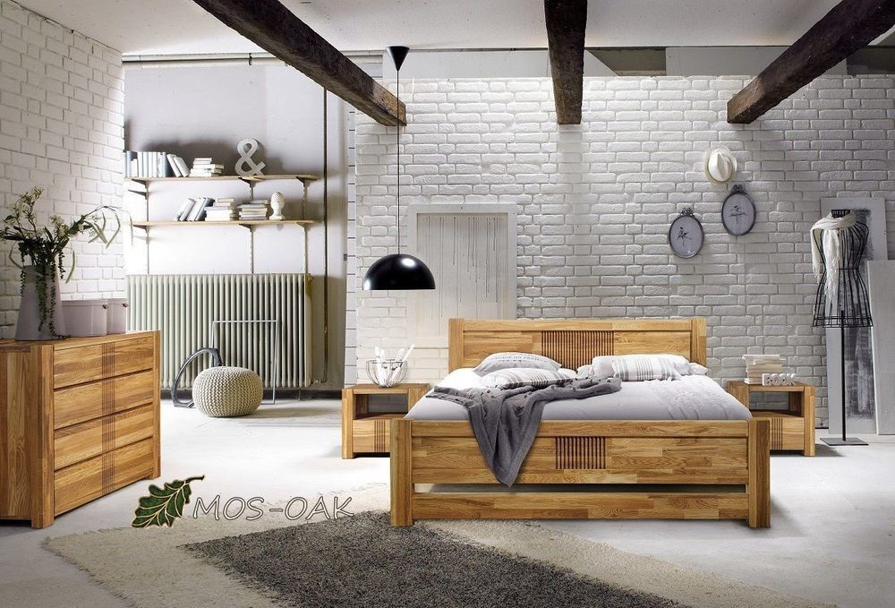 Кровать из массива дуба Аликанте