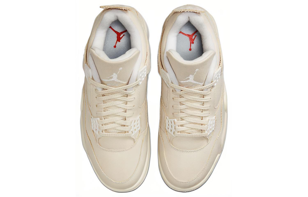 Кроссовки Jordan Air Jordan 4 Retro "Sail" Levi'S (Женская размерная сетка)