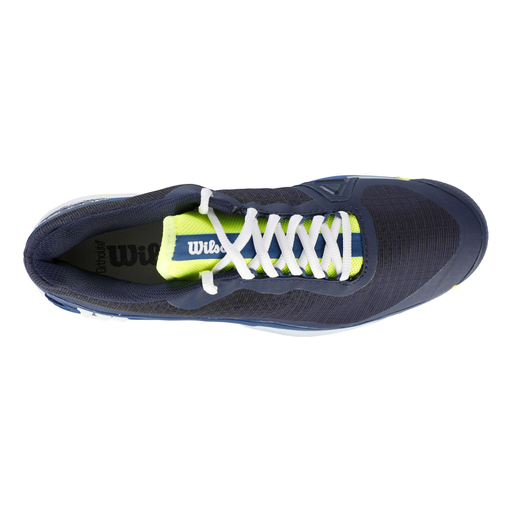 Мужские теннисные кроссовки Wilson Rush 4.0 Clay Court Shoe Men - Dark Blue, Yellow