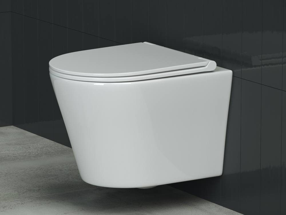 Комплект подвесной безободковый унитаз Ceramica Nova Forma с крышкой-сиденьем CN3011 + инсталляция Grohe Rapid SL 38775001 4 в 1 с кнопкой смыва