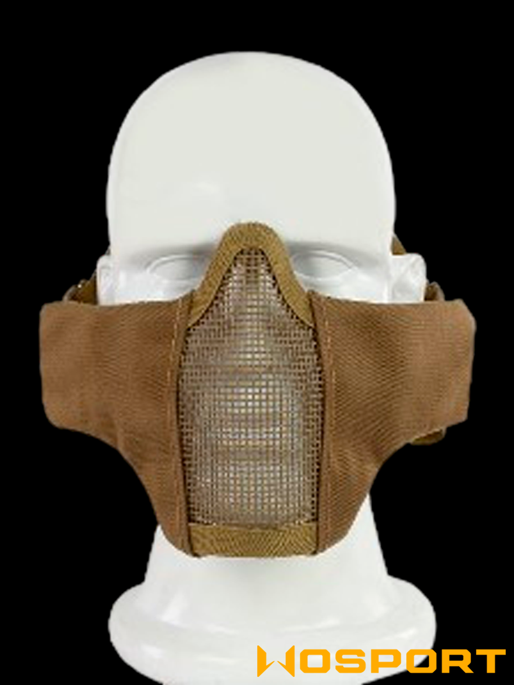 Сетчатая маска WoSport Steel Mesh Mask (Койот)