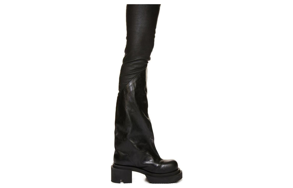 RICK OWENS/RO Over the knee Boots Women"s Black