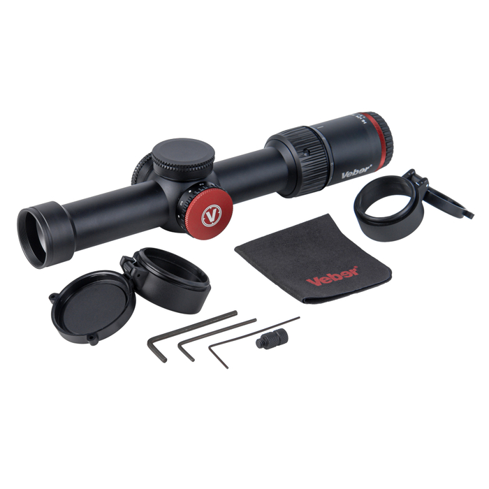 Прицел Veber Wolf Alfa 1-6x24 FCD