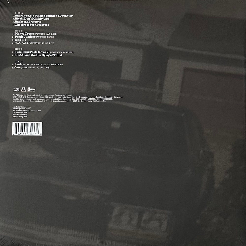 Kendrick Lamar - Good Kid, M.A.A.d City 2LP (Европа 2022г.) Red