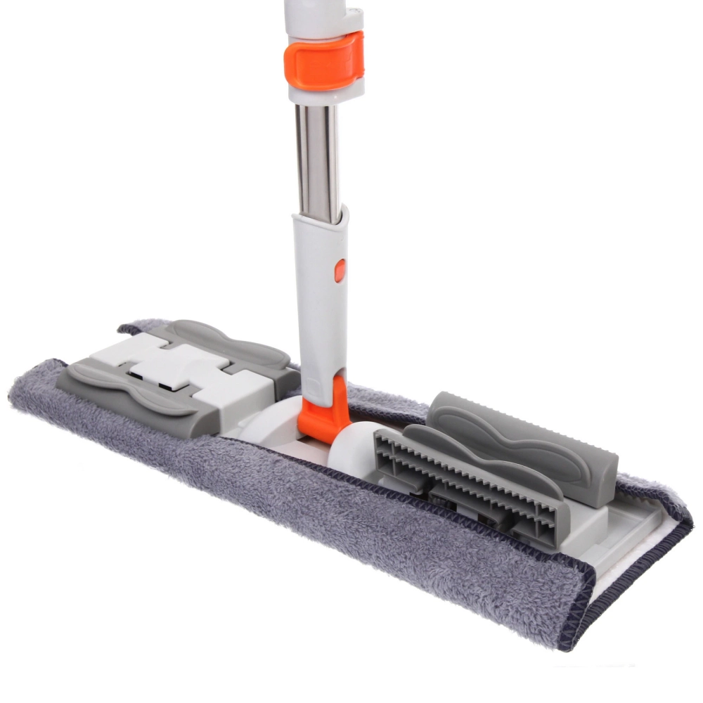 Швабра Gray с двумя насадками из микрофибры 37*12*120