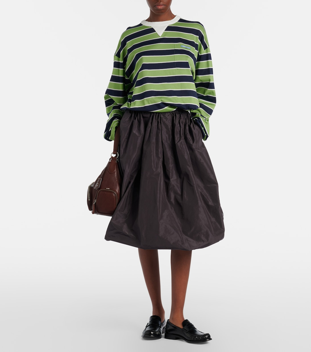 Сумка Prada Medium Leather Shoulder "Brown"