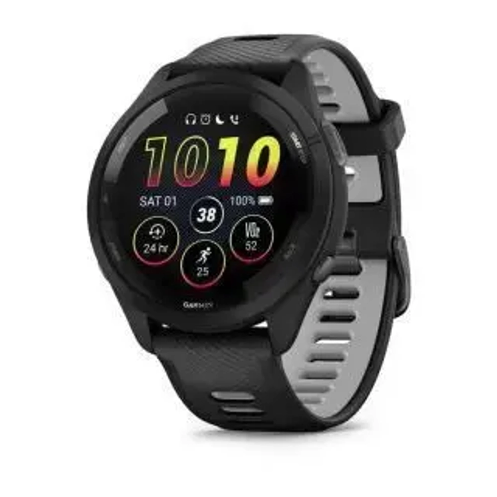 Умные часы Garmin Forerunner 265 46 мм, чёрный (Black)