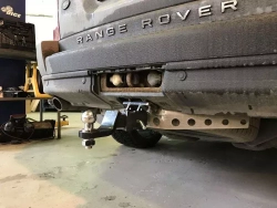 Фаркоп Sheriff для Land Rover Range Rover III (L322) 2002-2012(паспорт и сертификат в комплекте)(без электрики)арт.3372