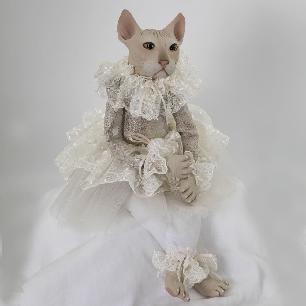 Кукла коллекционная Кошка Майя