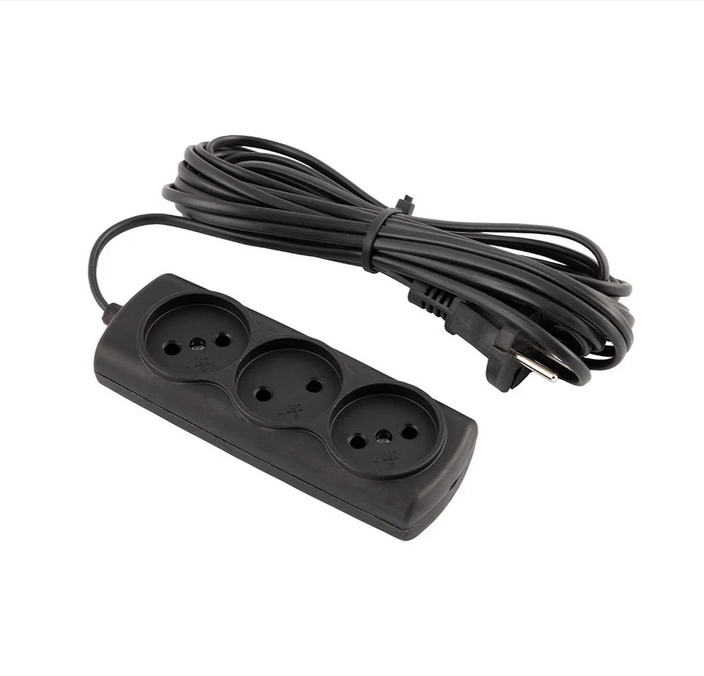 Удлинитель сетевой ENGY "Эконом" 3розеки/7метров