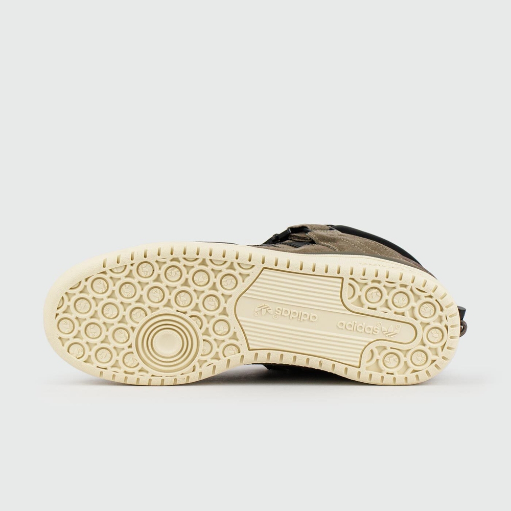 Кроссовки Adidas Forum Mid x Bad Bunny Brown with Fur