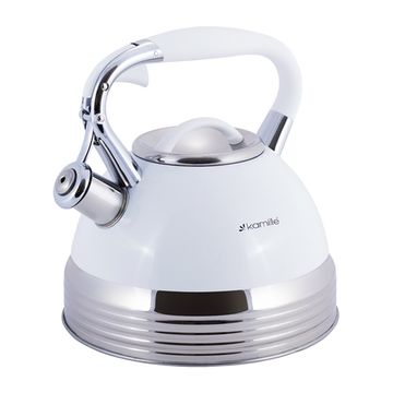 Чайник 2,7 л. из нержавеющей стали со свистком Kamille KM-0696