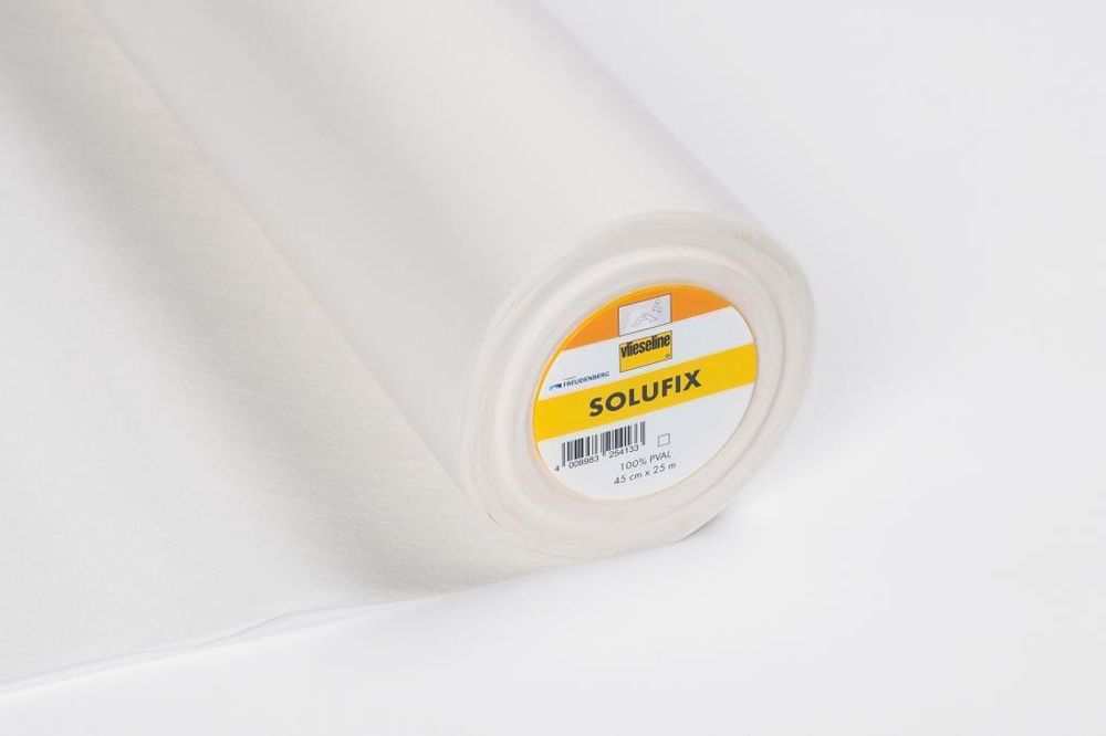 Флизелин клеевой водорастворимый Freudenberg Solufix 67 г/м², 45 см / 25 метров, 50057023