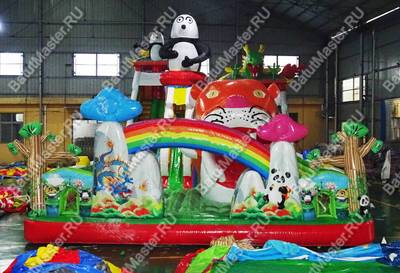 Коммерческий надувной батут "Прайд 2" 20*8*8 м