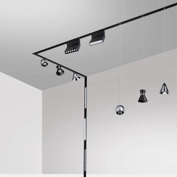 Трековый низковольтный светодиодный светильник Novotech Shino Flum 358412