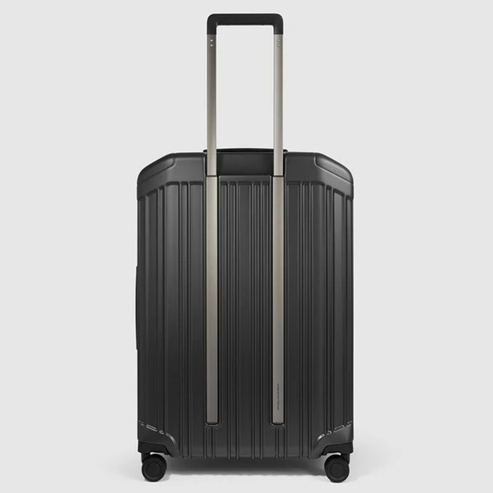 Чемодан средний с расширением Piquadro PQ-Light/Nero opaco