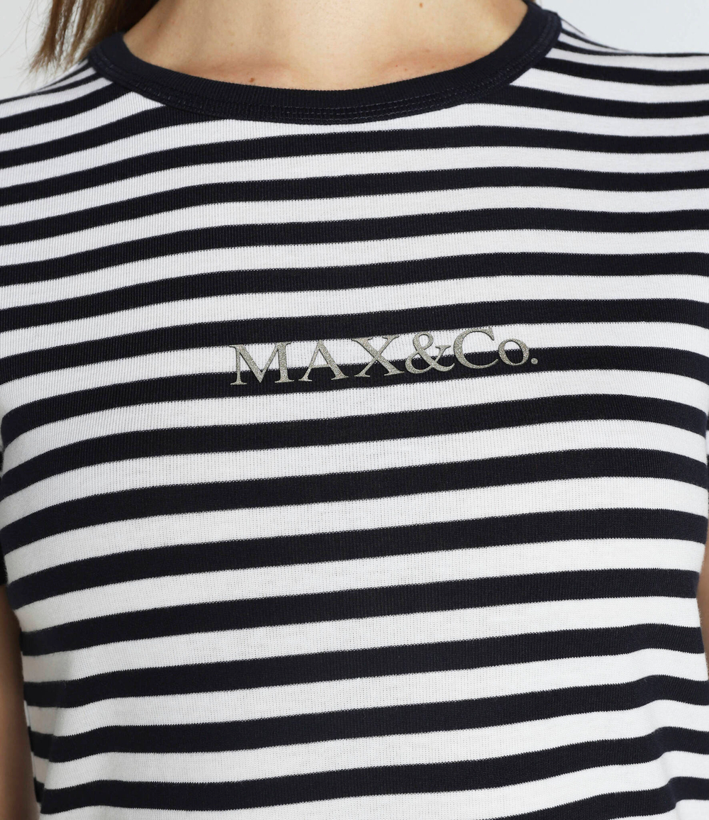 футболка logotee MAX&amp;Co. - темно-синий(497491)