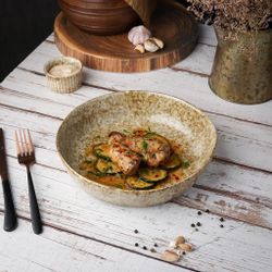 Салатник 1300 мл d 23,5 см h5,5 см Brown Spider Silk P.L. Proff Cuisine [1]