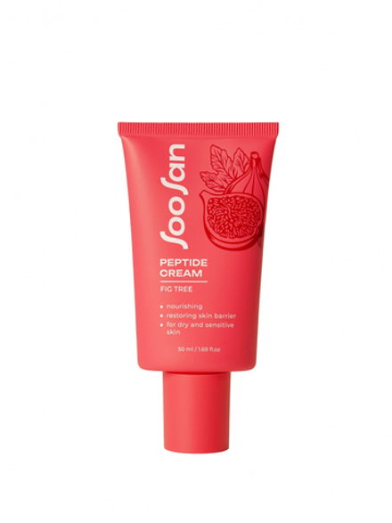 SOOSAN Peptide cream with Fig Tree Питательный крем для лица с экстрактом инжира и пептидами 50мл