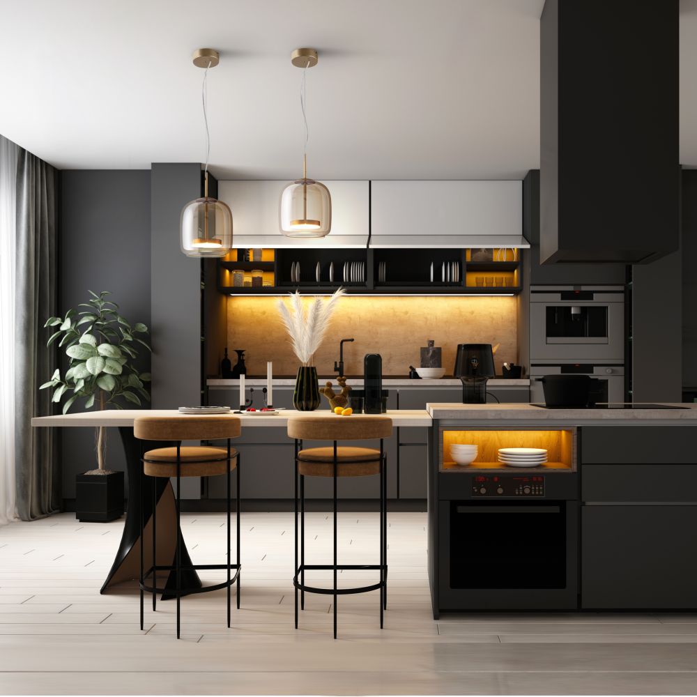 Подвесной светодиодный светильник Maytoni Madmen MOD128PL-L6AM