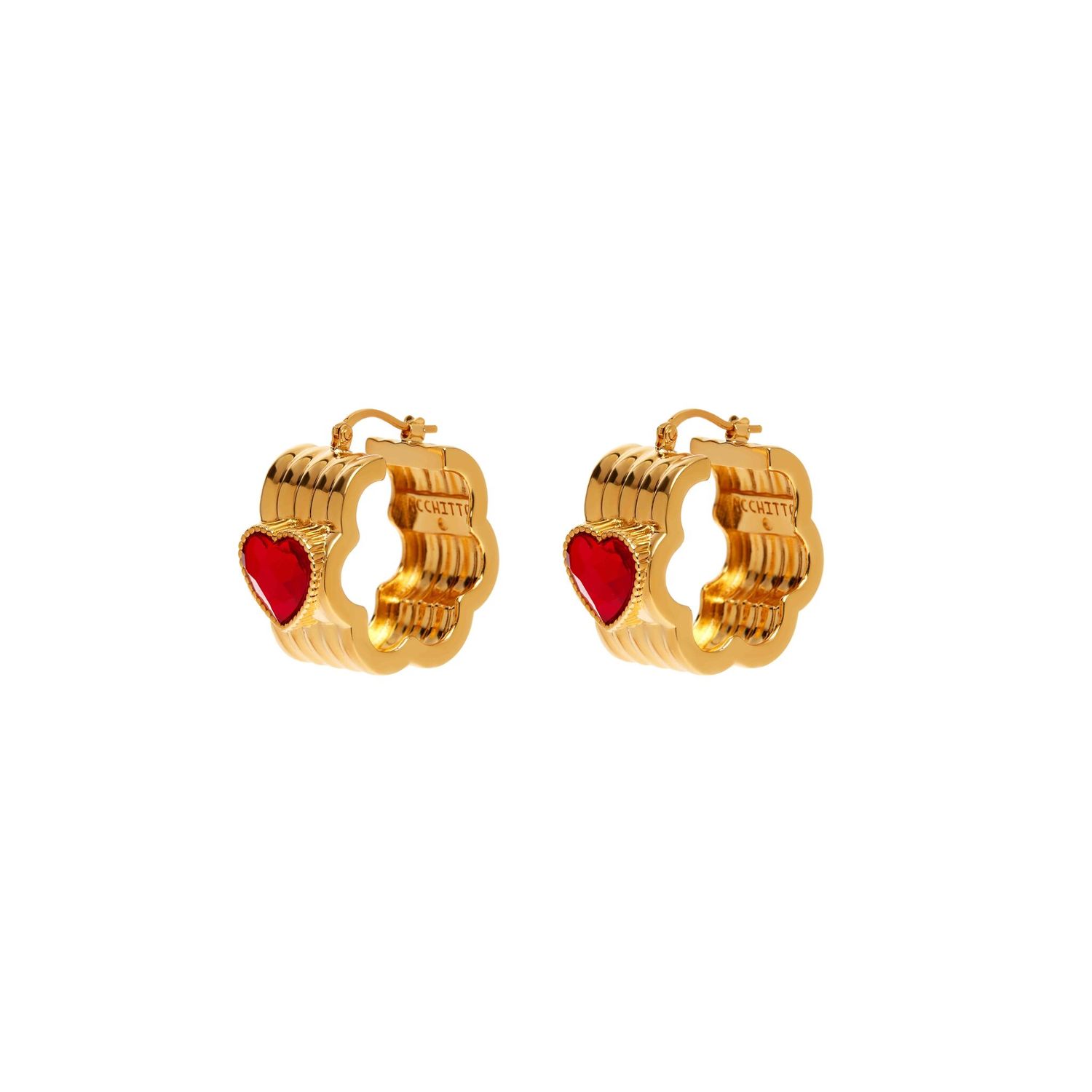Серьги Desi Red Earrings