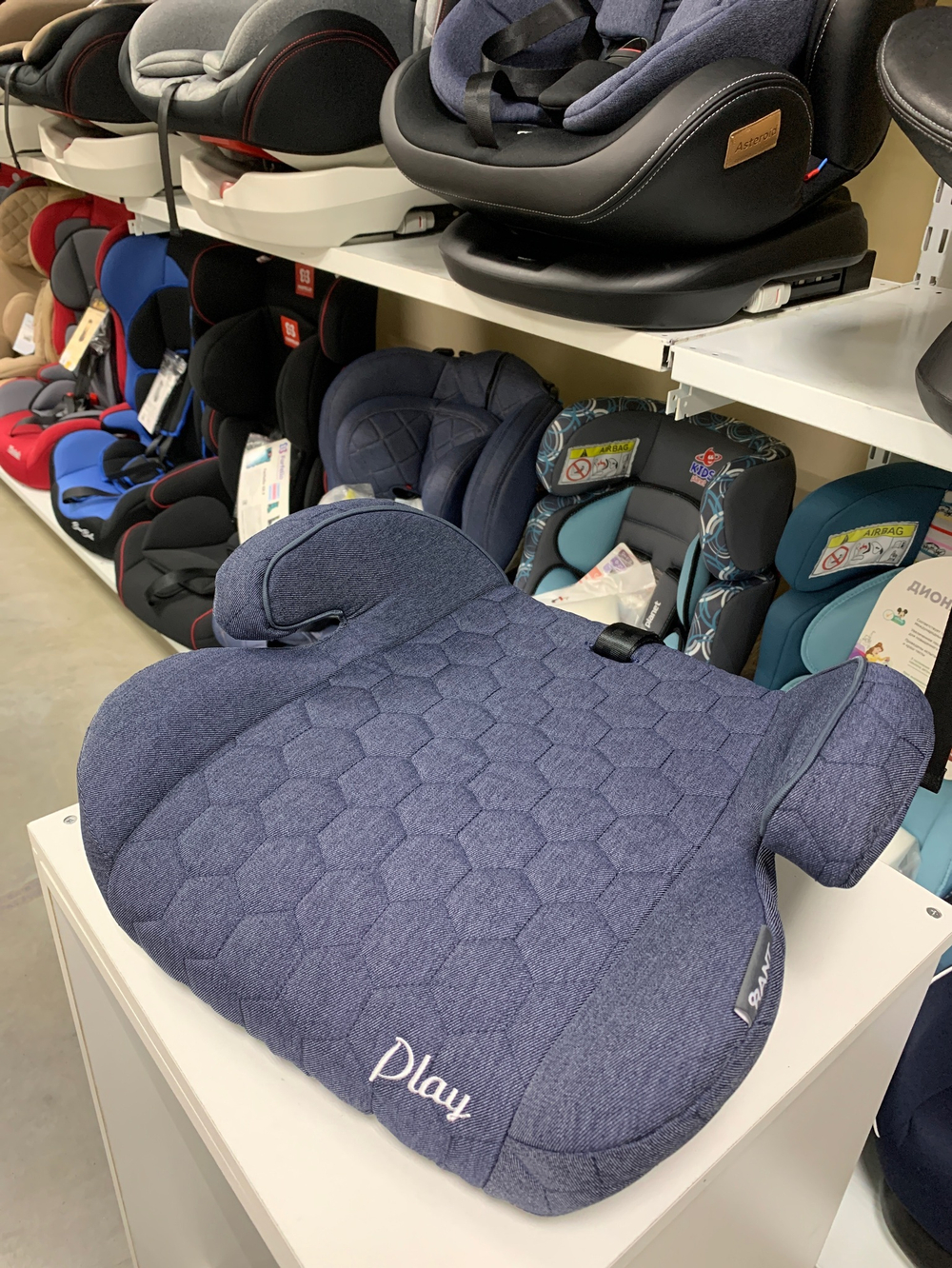 Автокресло LB781 "Play" Story line (blue) гр/2-3 (15-36 кг)