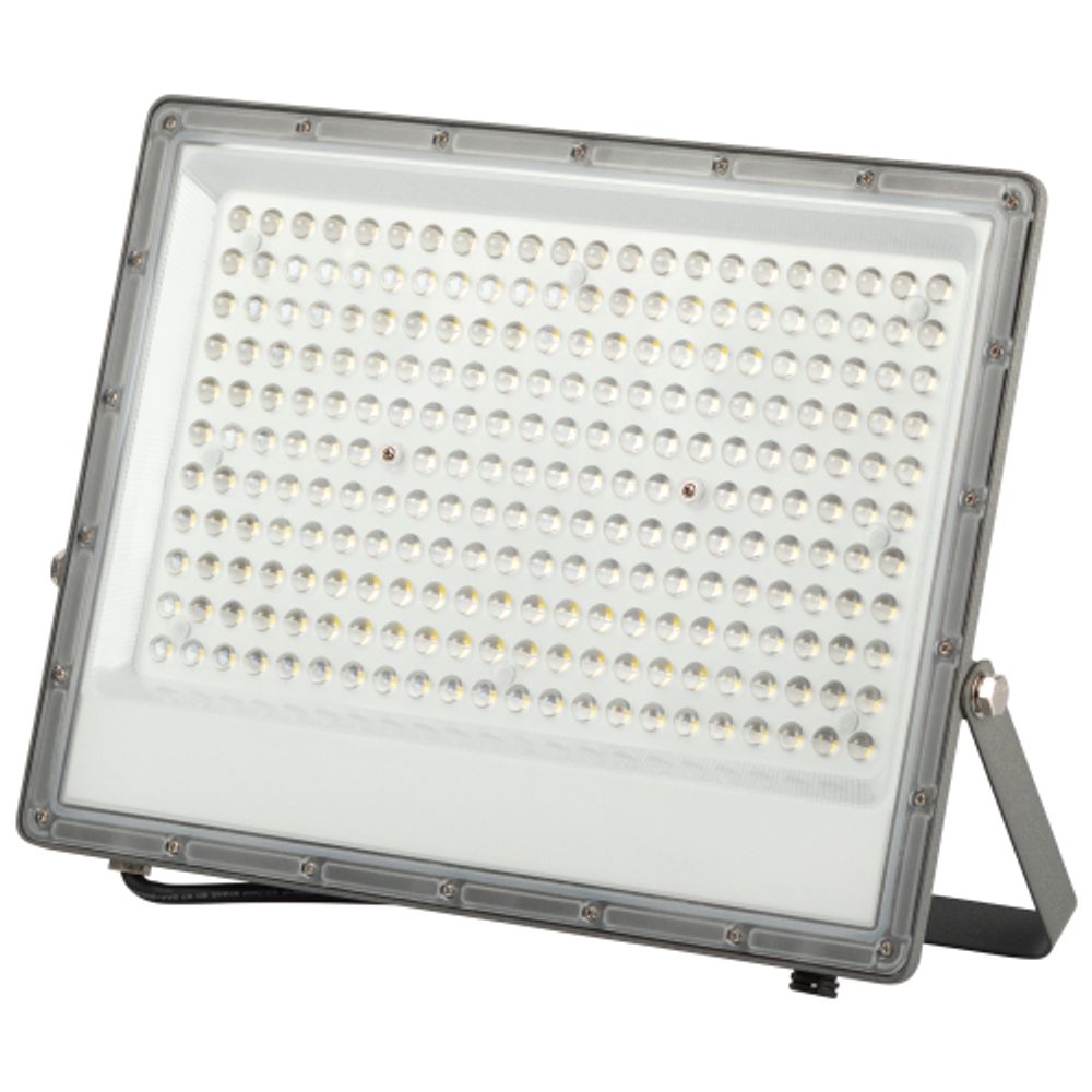Прожектор светодиодный уличный ЭРА PRO LPR-063-0-65K-200 200Вт 20000лм 6500K КСС Г 90° 3 года IP65 серый поликарбонат | Прожекторы PRO