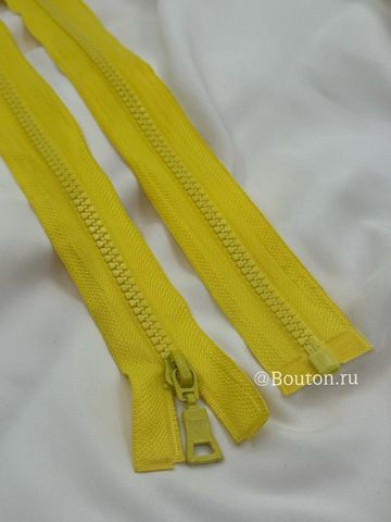 Молния тракторная желтая