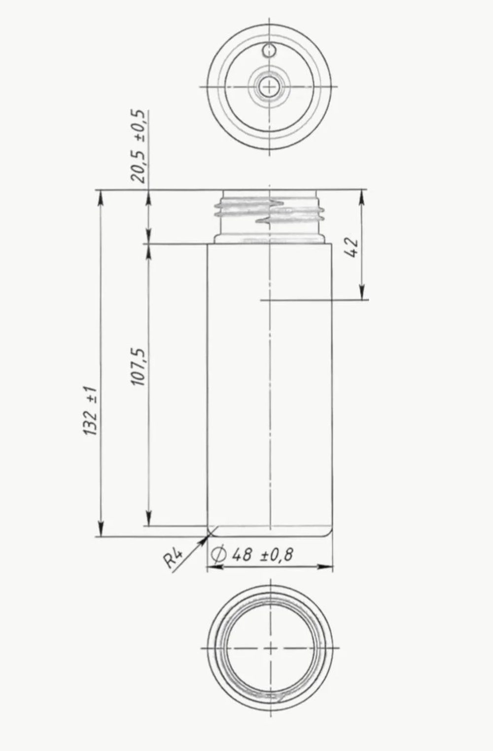 Комплект: Флакон для пенообразователя 150 мл Черный с насадкой