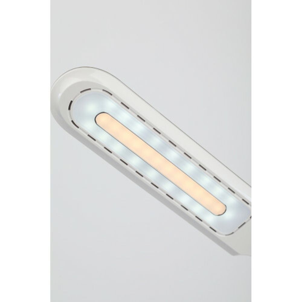 Настольный светильник ЭРА NLED-496-12W-S светодиодный на струбцине серебро