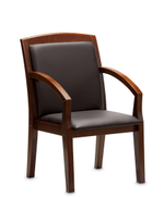 Кресло для посетителей Цюрих DL кожа