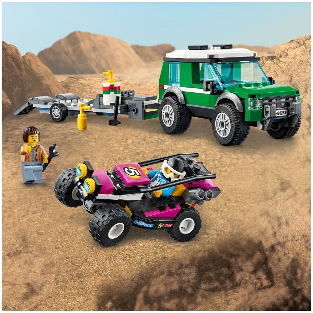 Конструктор LEGO City Great Vehicles 60288 Транспортировка карта