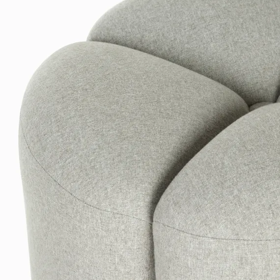 Пуф Bun, Ø45х45 см, серый