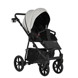 Детская коляска Pituso Tossa Кожа 2 в 1 TS/25/3 Light Grey