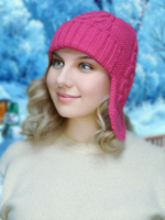 Шапка ушанка АЙС (Флис)