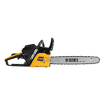 Пила цепная бензиновая DGS-5218, шина 45 см, 52 см3, 3.5 л.с, шаг 0.325, паз 1.5 мм, 72 звена Denzel