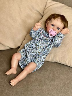 Кукла Реборн виниловая 55см в пакете (FA-535)