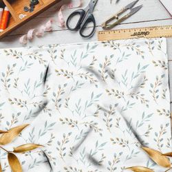 Ткань мембрана легкая флористика