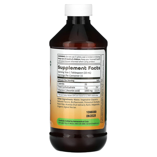 Dynamic Health, Жидкий витамин C, 237 мл (8 жидк. унц.)