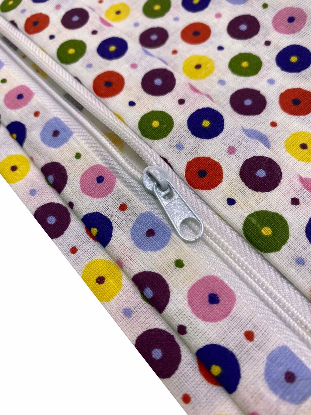 Наволочка комплект 2шт перкаль Сказка "Конфетти" 40x60 см на молнии