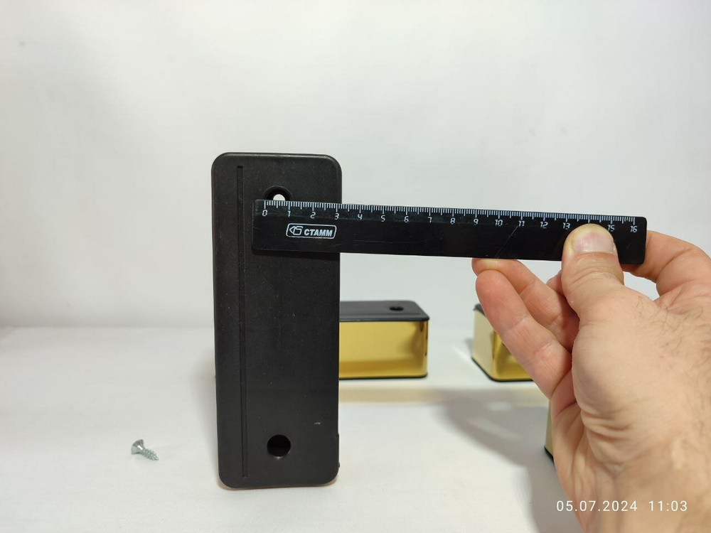 Ножки для мебели Пластиковые Золото