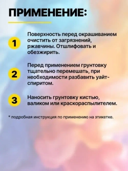 Грунтовка ГФ-021 серая Gamma Color 5 кг