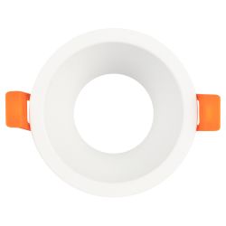 Светильник встраиваемый алюминиевый ЭРА KL97 WH под лампу MR16 GU5.3 белый