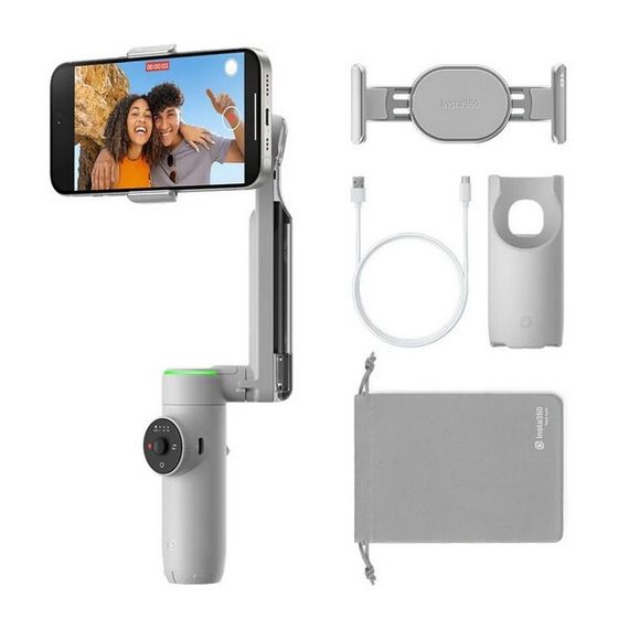 Стабилизатор Insta360 Flow Pro Standalone Stone Gray / Серый (CINSCBBA)