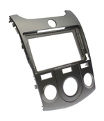 Комплект рамки с разъёмами 9" KIA Cerato 2008-2013 кондей (серебро) - Car-Smart 7093CNS