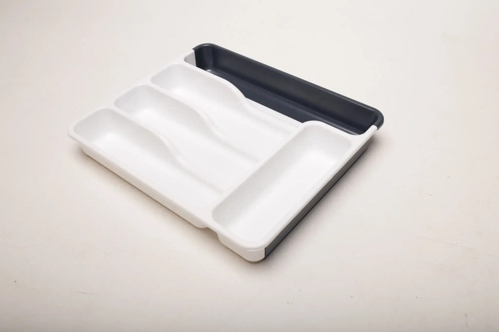 Лоток раздвижной (антрацит-белый)