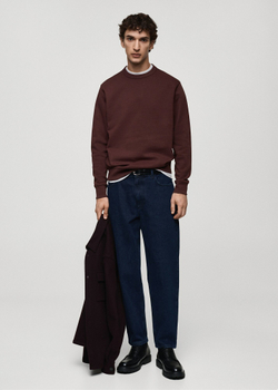 Свитшот regular fit из хлопка