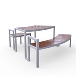 Стол уличный с лавками LÅNGBORDET R1.8