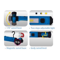 KING TONY (9TA33A) Фонарь светодиодный под капот автомобиля, Li-Ion, 1200 люмен