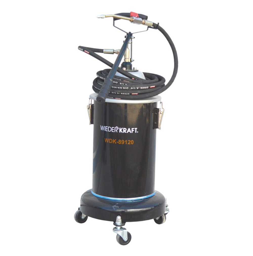 WDK-89120 (WDK-89625) Ручной нагнетатель консистентной смазки, солидолонагнетатель. Ёмкость бака 13 л